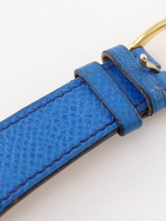 HERMES Medor Watches WhiteDial Plated Gold/leather Quartz Analog display Women main image 12